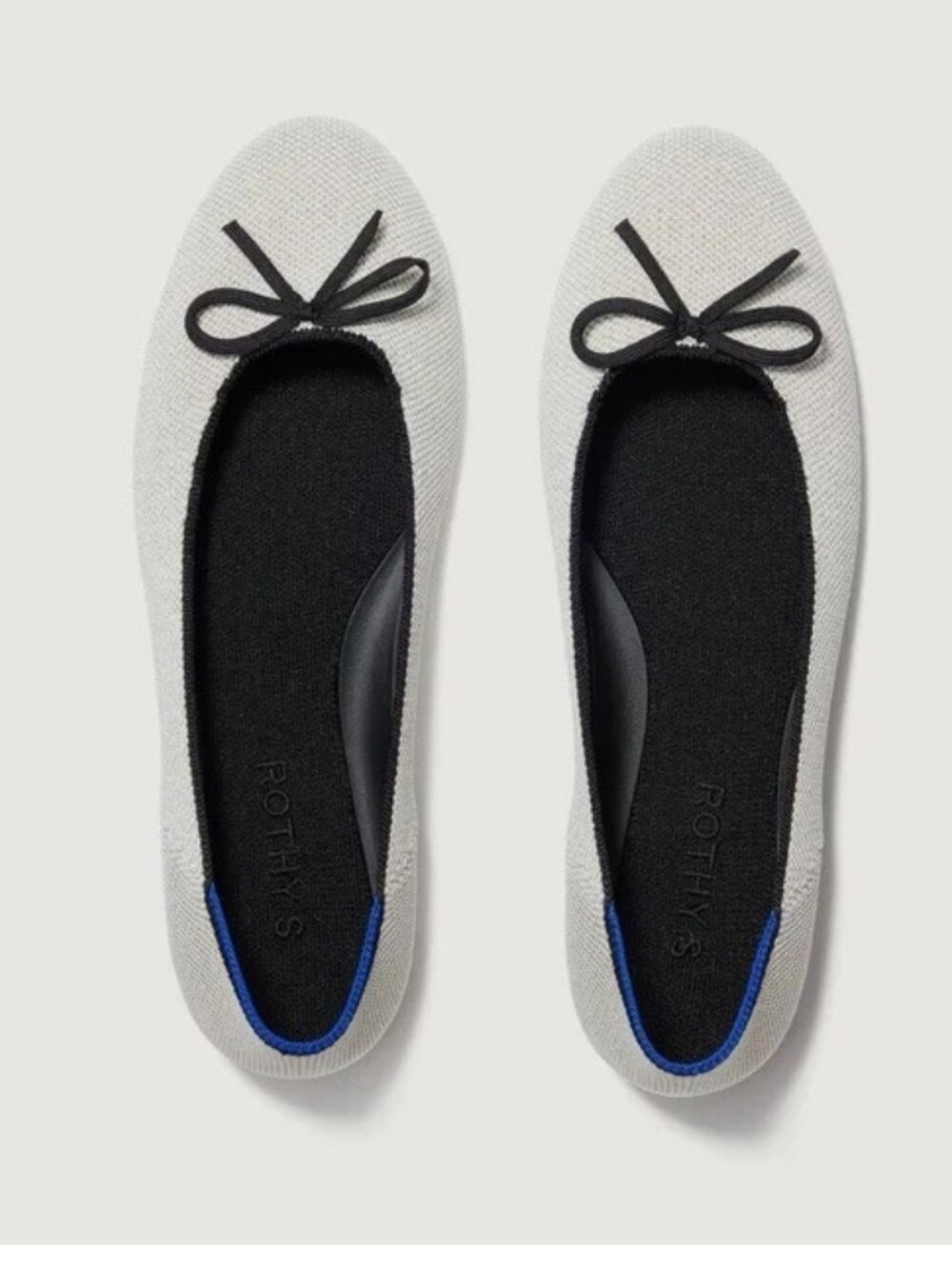 Rothy's The Ballet Flat Diamon Metallic